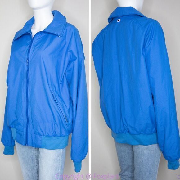 Vintage Helly Hansen blue jacket with zipper, size L - Picture 12 of 16